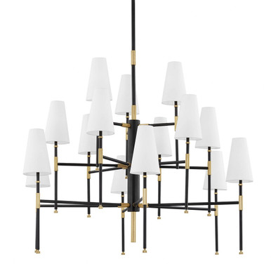 Bowery 15 Light Oversized Chandelier by Hudson Valley - 3748