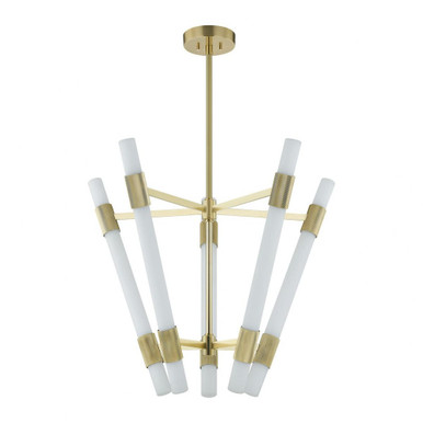 Krakow 41W 5 LED Chandelier 26.5 Inch Tall and 32 Inch Wide by Corbett - 509-32-VB