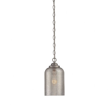 Bally One Light Small Pendant by Savoy House - 7-701-1-SN