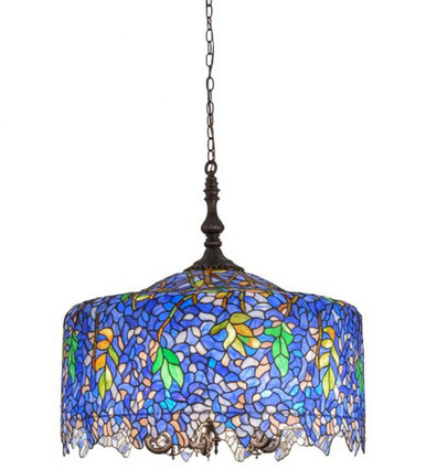 Tiffany Wisteria 5 Light Large Pendant by Meyda Tiffany - 21936