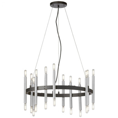 Derry 24 Light Medium Chandelier by Dainolite - DER-2424C