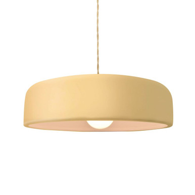 Radiance Spire 1 Light Pendant 4 Inch Tall X 13 Inch Wide by Justice Design - CER-6573-TWST