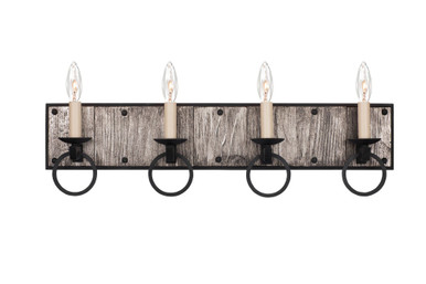 Laramie 4 Light Candle Style Vanity Light by Kalco - 509234BI