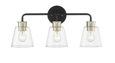 Cameron 3 Light Bath Vanity 10.75 Inch Tall and 23 Inch Wide by Millennium - 9133-MB/MG