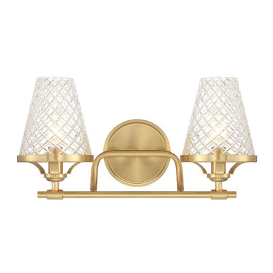 Candler 2 Light Vanity Light by Savoy House - 8-3596-2-322