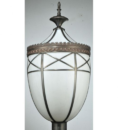 Borough Hall 12W 1 LED Outdoor Post Mount 26 x 14 In by Meyda Tiffany - 109139