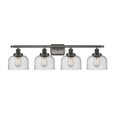 Bell 100W 4 LED Bath Vanity 11 Inch Tall and 38 Inch Wide by Innovations - 916-4W-G7-LED