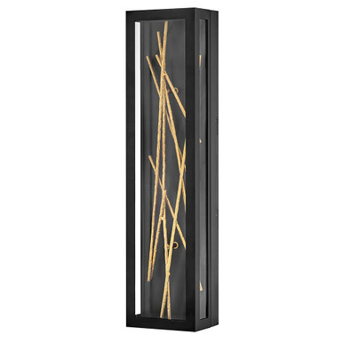 Styx 21W LED Outdoor Large Wall Mount Lantern 24 Inch Tall by Hinkley - 28955BK