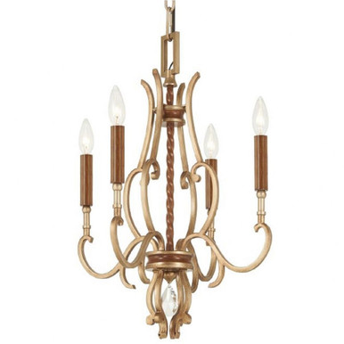 Magnolia Manor 4 Light Small Chandelier by Minka Metropolitan - N6554-690