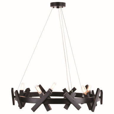 Wells 5 Light Mini Chandelier by Vaxcel - H0264