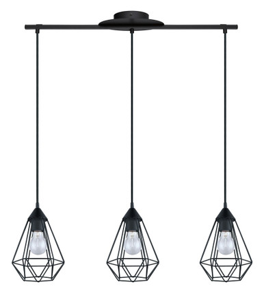 Tarbes 3 Light Small Pendant by Eglo - 94189a
