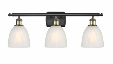 Castile 3 Light Bath Vanity 10 Inch Tall and 26 Inch Wide by Innovations - 516-3W-BAB-G381