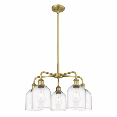 Bella 5 Light Medium Chandelier by Innovations - 516-5CR-G558-6
