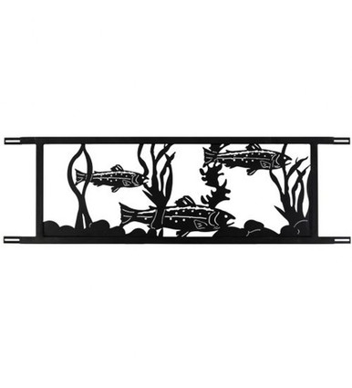 Neversink Bridge Trout 29 Inch Wall Decor by Meyda Tiffany - 179785