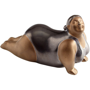 Yoga sue 3.75 Inch sculpture by Cyan - 06882