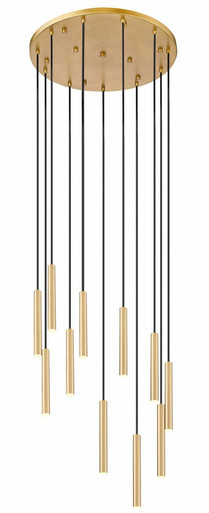 Forest 55W 11 LED Chandelier 12 Inch Tall and 24 Inch Wide By Z-Lite - 919MP12-11R