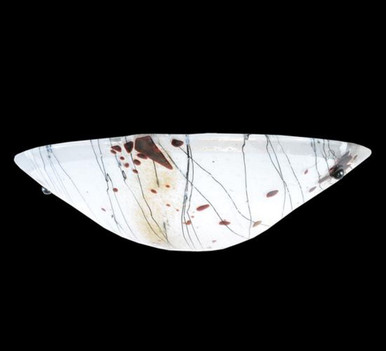 Metro Fusion Ramoscelli 2 Light Wall Sconce 5 x 18 Inches by Meyda Tiffany - 109134