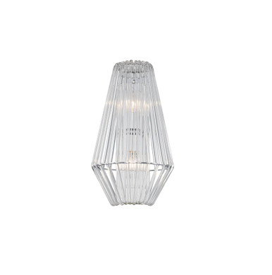 Taza 2 Light Wall Sconce by Kalco - 508420CH