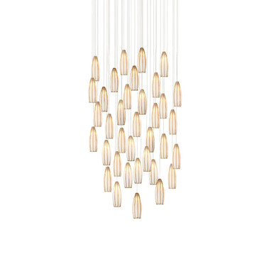Parish 36 Light Oversized Round Pendant by Currey Company - 9000-1191