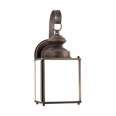 1 Light Outdoor Transitional Wall Lantern 12.5 Inch Tall by Generation - 84157