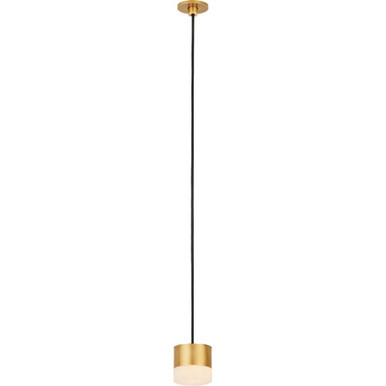 Gable 4.3W 1 LED Port Alone Mini Pendant by Visual Comfort Modern - SLPD51930