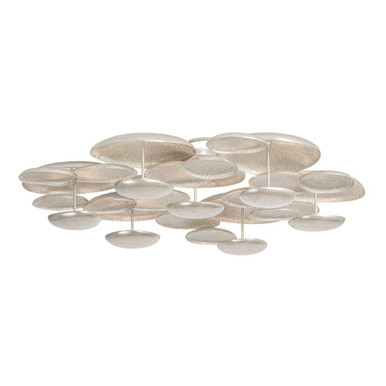 Fistral 10W 7 LED Semi Flush Mount 10.25 Inch X 58.5 Inch Wide by Corbett - 522-59-TWL