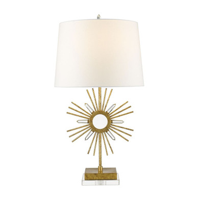 Sun King 1 Light Buffet Table Lamp 30.1 x 16 Inches by Lucas and McKearn - TLM-1009