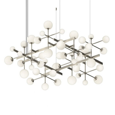 Nebula 3W 48 LED Pendant 26 Inch Tall and 61 Inch Wide by Sonneman - 2065