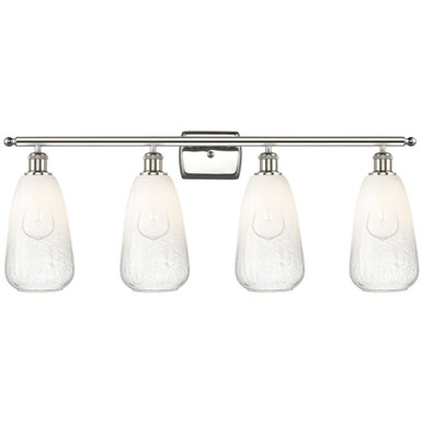 Brookhaven Almond 4 Light Bath Vanity 14 Inch X 36 Inch by Innovations - 516-4W-G480-6