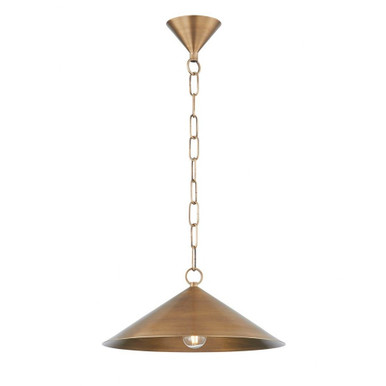 Midvale 1 Light Medium Pendant by Troy - F1915-PBR