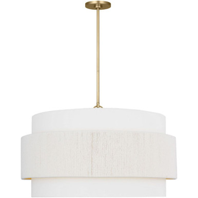 Belaro 6 Light Pendant 18.38 Inch and 30 Inch Wide by Visual Comfort Studio - EP1196