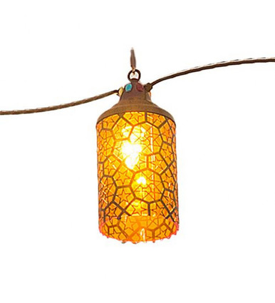 Tortola 1 Light Lantern 11 x 5.25 Inch by Meyda Tiffany 210713 - 210713