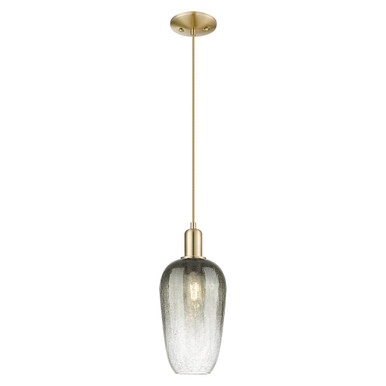 Brookhaven Flute 1 Light Cord Hung Mini Pendant 15.83X7 by Innovations - 716-1P-CB-G484-7SL