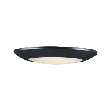 Diverse 18W 1 LED 9.25 Inch Wide Modern Flush Mount by Maxim - 57850WTBK