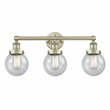 Beacon 3 Light Industrial Vanity Light 24.5 Inch Wide by Innovations - 616-3W-BEAC