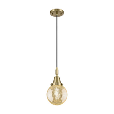 Beacon 1 Light Cord Mini Pendant 10.63 In and 6 In Wide by Innovations - 447-1P-G20-6_P