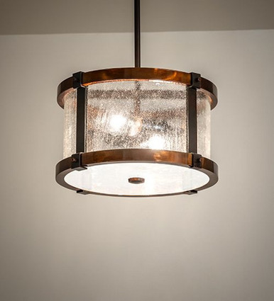 Cilindro Campbell 2 Light Pendant 36 x 14.5 Inches by Meyda Tiffany - 271182