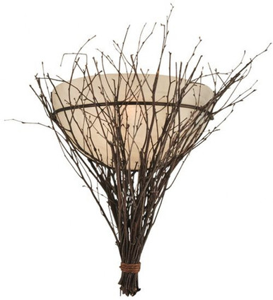 Twigs 1 Light Wall Sconce 20 x 20 Inches by Meyda Tiffany - 118164