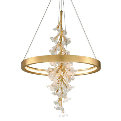 Jasmine 1 Light Large Chandelier by Corbett - 268-71-GL