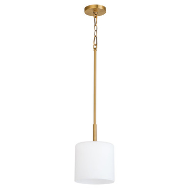 Rutherford 1 Light Pendant 11.25 Inch Tall and 8 Inch Wide by Quorum - 3307-47