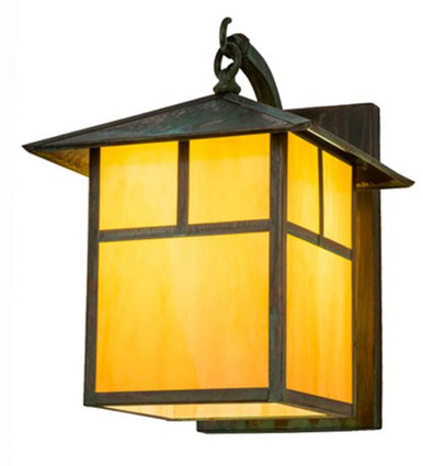 Seneca T Mission 1 Light Hanging Wall Sconce 16 x 12 Inch by Meyda Tiffany - 167896