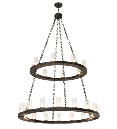 Loxley 24 Light 2 Tier Chandelier 83 x 54 Inches Wide by Meyda Tiffany - 175414