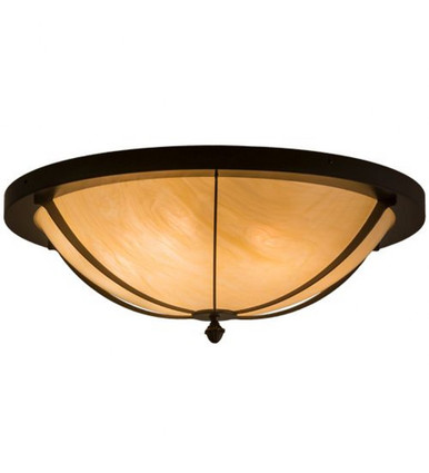 Dominga 72W 6 LED Flush Mount 10.5 x 30 In by Meyda Tiffany - 161900