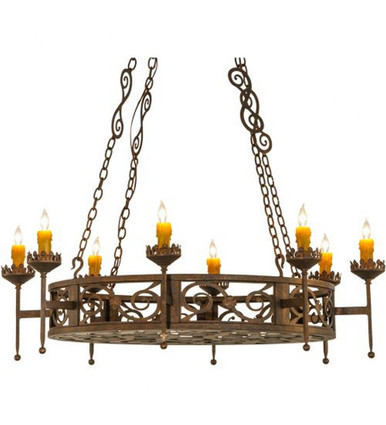 Majella 8 Light Chandelier 64 x 48 Inches Wide by Meyda Tiffany - 141705