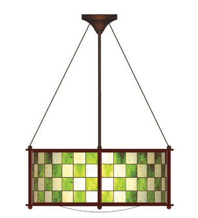 Utopia 3 Light Large Plaza Pendant by Meyda Tiffany - 19322