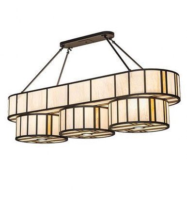 Panorama 126W 14 LED Oblong Pendant 30 x 18 Inches by Meyda Tiffany - 262504