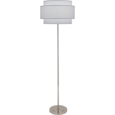 Decker 1 Light Floor Lamp 10.5 Inches by 62.63 Inches High by Robert Abbey - DeckerF62