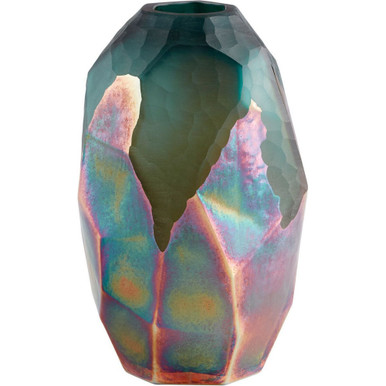 Roca Verde 11 Inch Small Vase by Cyan - 11063