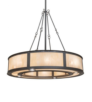 Smythe Craftsman 48W 8 LED Pendant 72 x 49 Inches by Meyda Tiffany - 210299