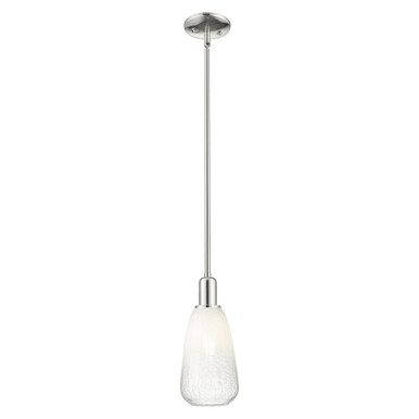 Brookhaven Almond 1 Light Mini Pendant 13.63 and 6 Inch Wide by Innovations - 716-1S-PN-G480-6OP